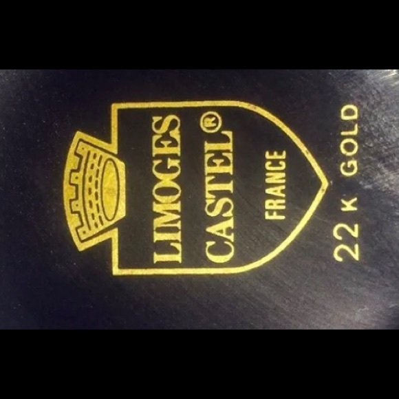 Cobalt Blue Vanity Fragonard Limoges Castel Box - Picture 5 of 12